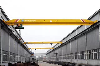 LDA type remote line control steel box type single beam bridge travelling crane