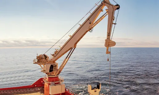 Marine Deck Crane