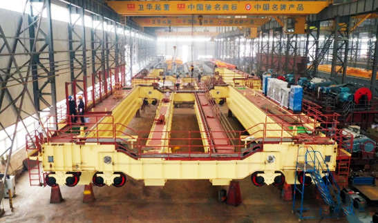 Metallurgical casting crane