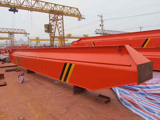 Europe standard single beam overhead crane delivery to Belarus3.JPG