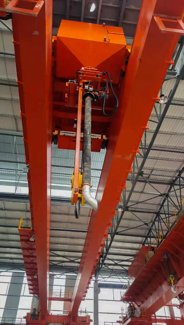 32/5t double beam electrolytic aluminum multifunctional crane