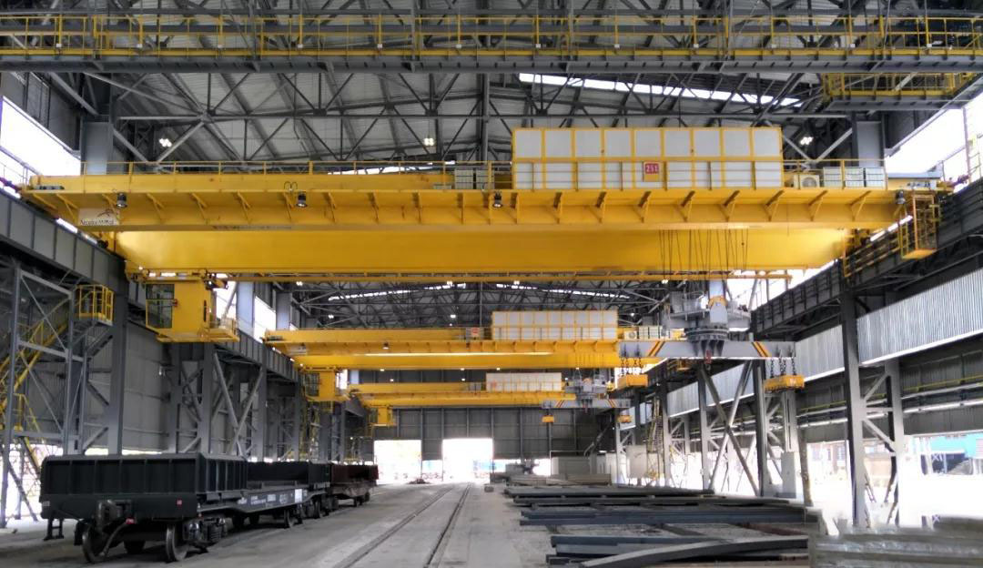 25 tons of electromagnetic hanging beam bridge crane