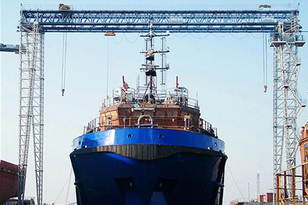 gantry crane for shipbuilding