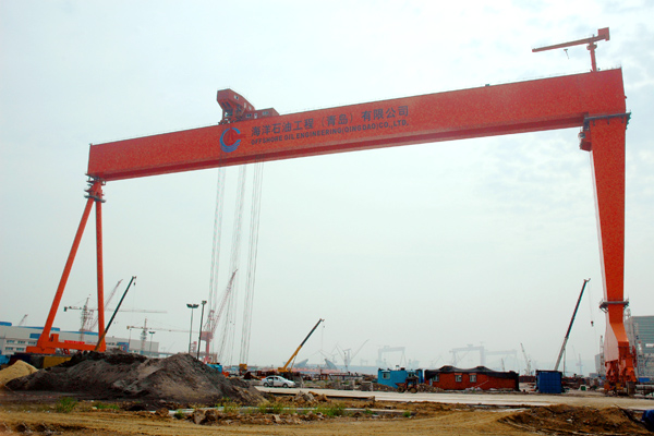 shipbuilding gantry crane