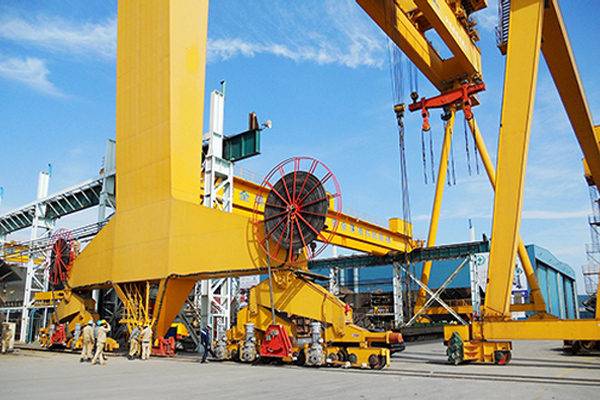 200t shipbuilding crane