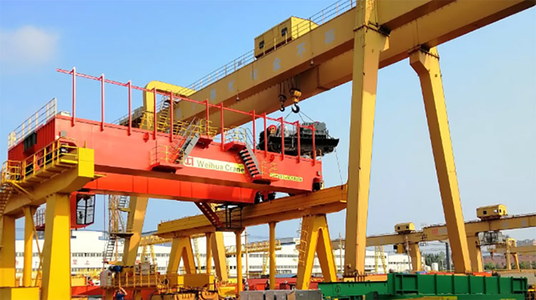 double girder bridge crane