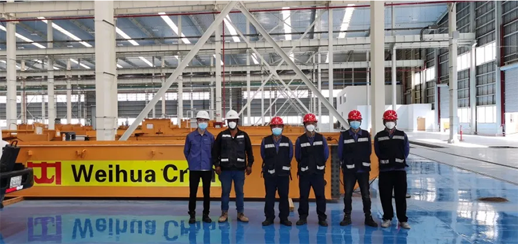 Weihua Overhead Crane Installation in Mexico