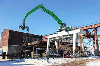 Wood Handling Crane