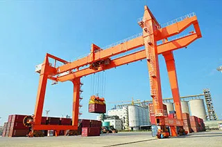 RMG crane rail mounted container gantry crane