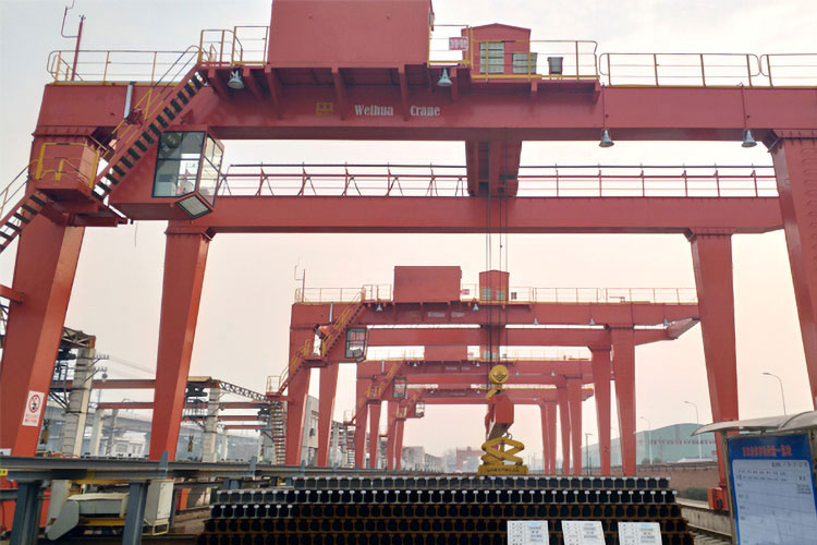 RMG Crane for Steel Track Handling