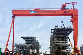 Double Girder Gantry Crane for Shipbuilding