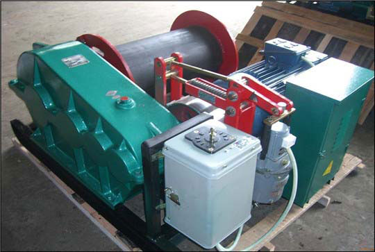 High speed electric winch