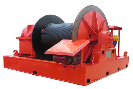 High speed electric winch