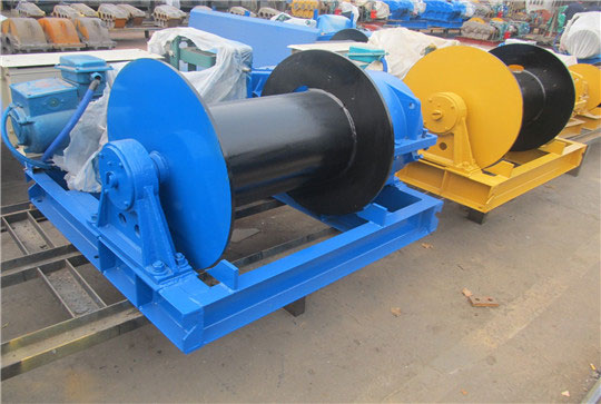 High speed electric winch