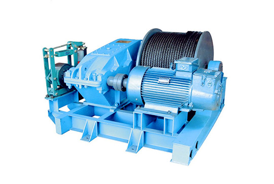 Low speed electric winch