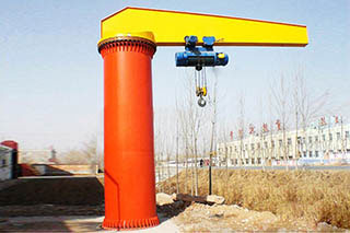 Column mounted jib crane