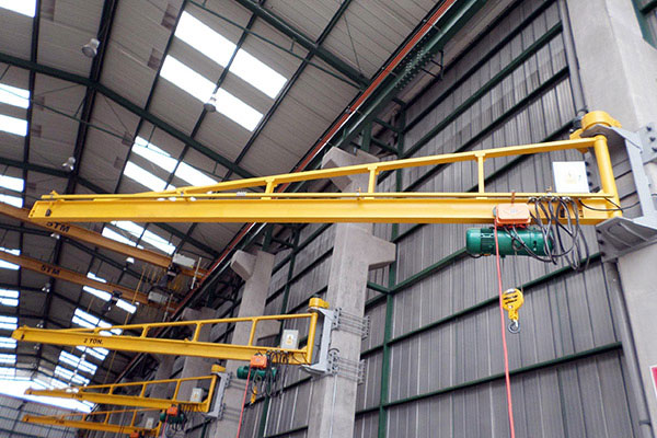 Wall mounted jib crane