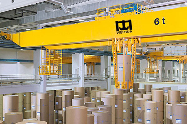 Double Girder Overhead Crane for Paper Making