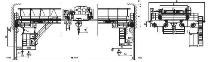 QD HOOK OVERHEAD CRANE