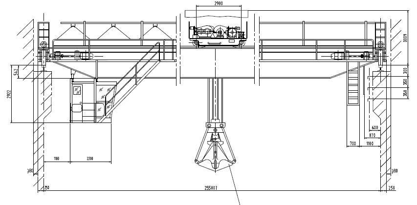  QZ GRAB OVERHEAD CRANE