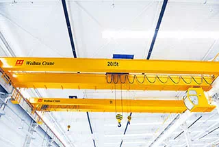 Double Girder Overhead Crane With Electric Hoist