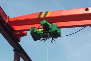 LDY type single beam electric overhead traveling crane